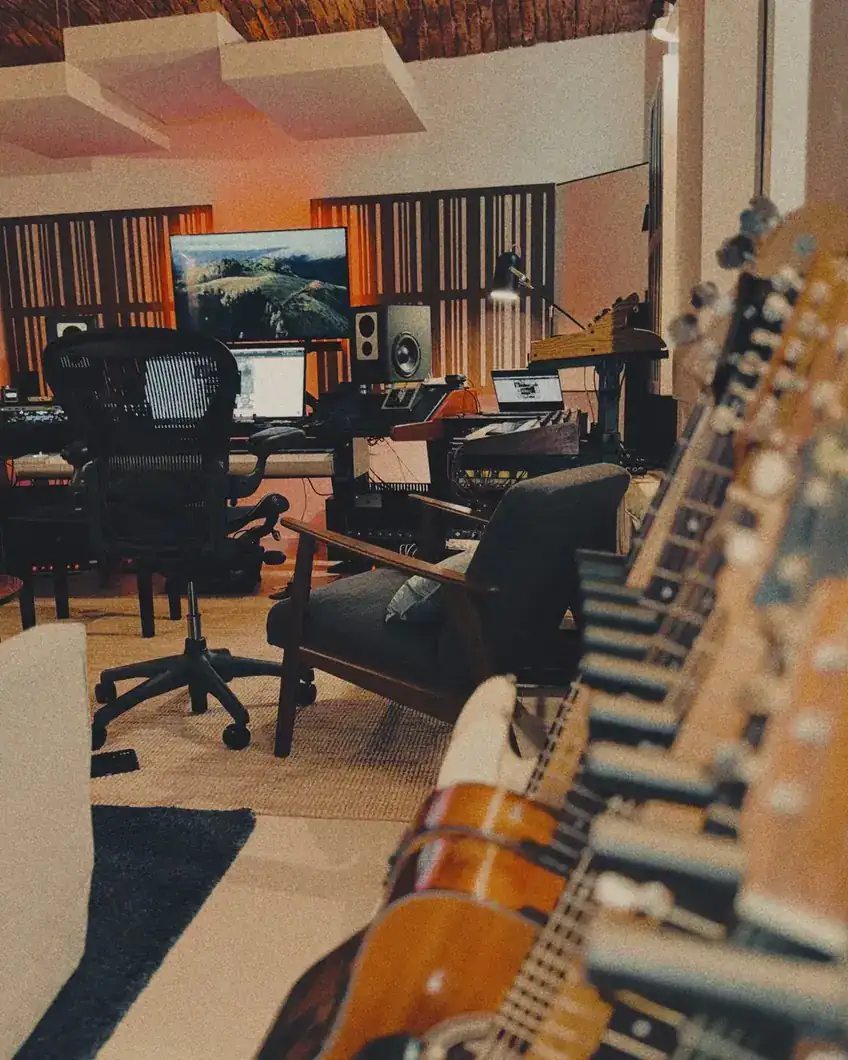 Volta Studio - control room